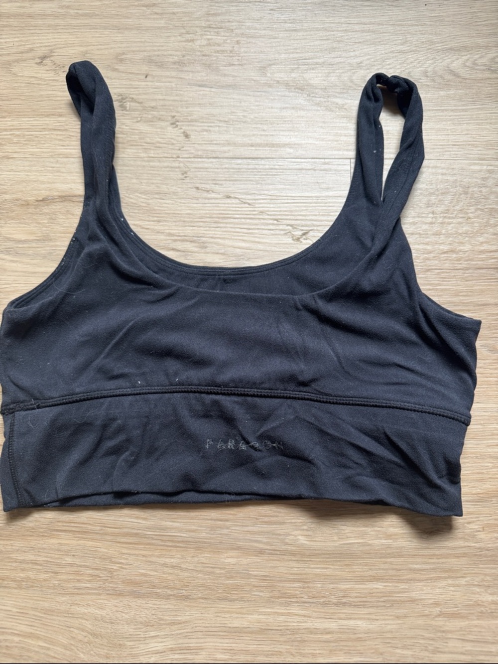 Paragon Black Sports Bra